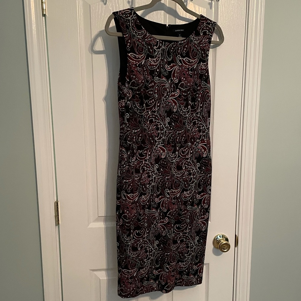 Lands end sheath dress